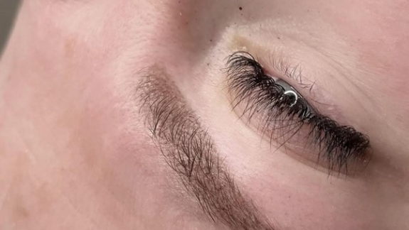 Efter første behandling permanent makeup